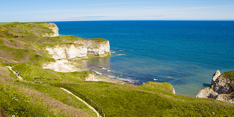 Visitor Attractions - Flamborough Head Lighthouse, Bempton Cliffs RSPB Reserve Visitor Centre, Living Seas Centre, Danes Dyke, Bridlington and Sewerby Hall & Gardens
